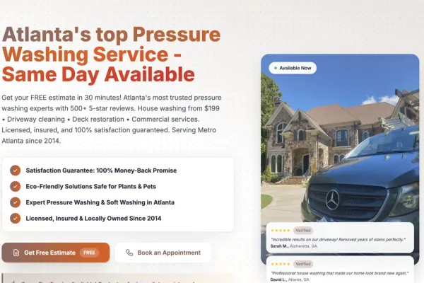 Alexus Pressure Washing: When seeing is believing - building a business on visual transformation